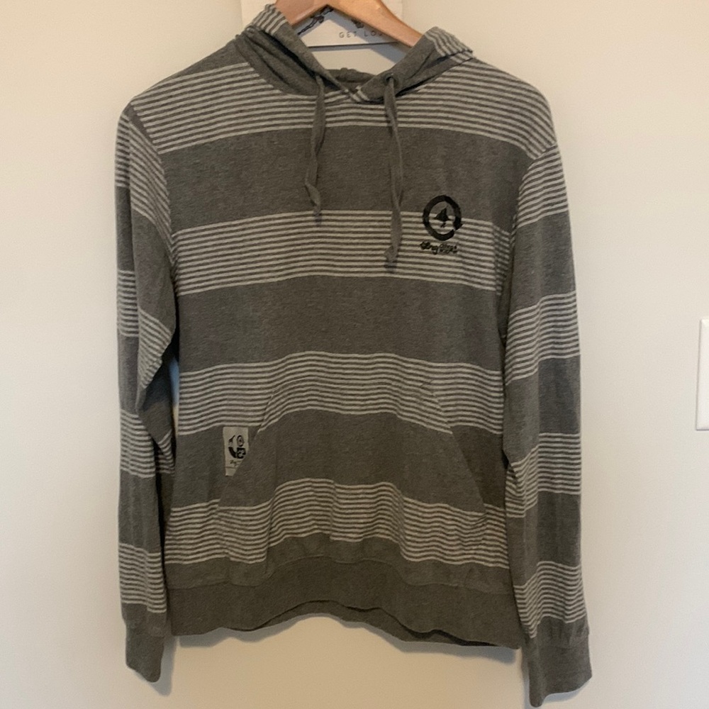 Small striped lrg hoodie